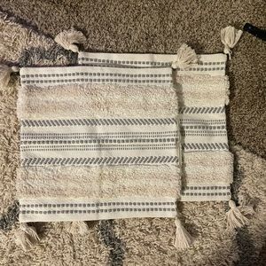 Set of 2 Boho Decorative Throw Pillow Covers